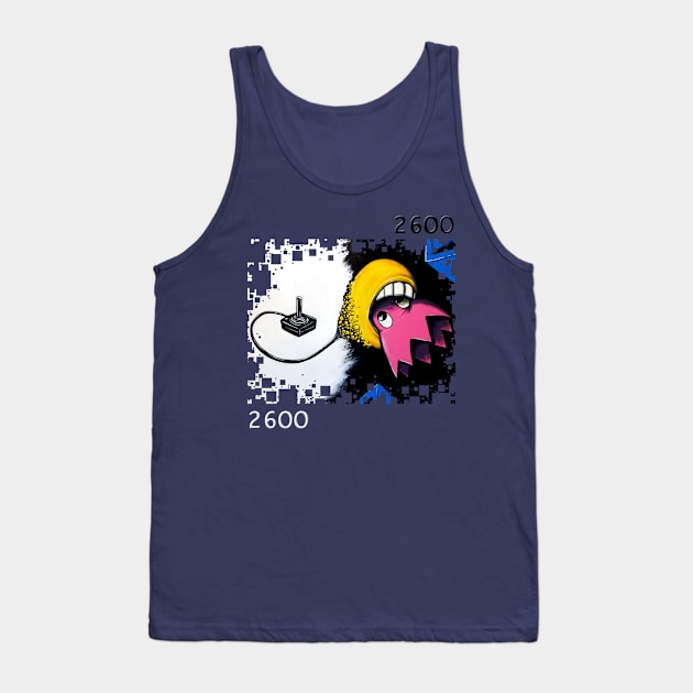 Pac-man Tank Top by sapanaentertainment